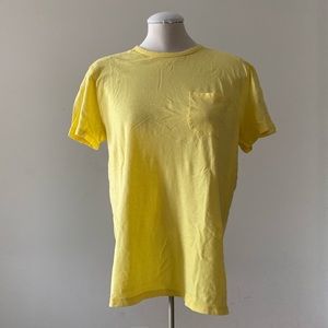 Gap basic yellow tee